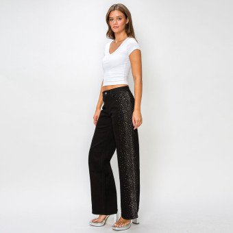 Style 90451 -SIDE STUDDED WIDE LE